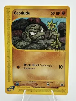 Geodude 110/165 Pokemon Expedition Base Set Non-Holo Common LP - Image 1