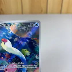 Pokemon TCG Wiglett Scarlet & Violet Base Set 206/198 Holo Illustration Rare - Image 3