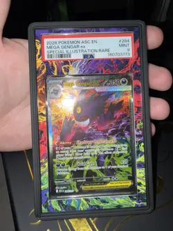2026 POKEMON ASCENDED HEROES SPECIAL ILLUSTRATION RARE MEGA GENGAR EX PSA 9 - Image 1