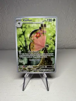 VIVILLON 2024 POKEMON SURGING SPARKS ILLUSTRATION RARE #193/191 Q5902 - Image 1