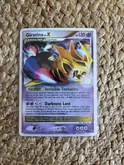 Pokemon TCG Giratina LV.X DP38 Holo LP/MP - Image 1