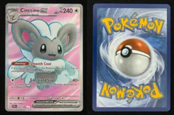 Cinccino ex 105/086 Holo Ultra Rare Chaos Rising Pokemon Near Mint - Image 3