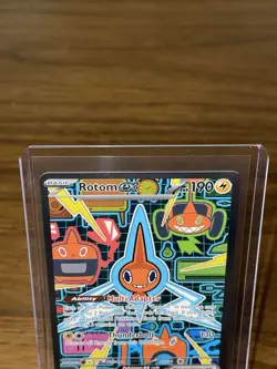 Rotom ex 126/094 ME02: Phantasmal Flames Special Illustration Rare Pokemon Card - Image 3