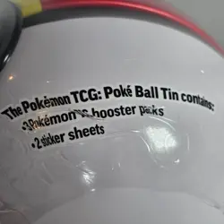 Pokemon TCG Repeat Ball Poke Ball Tin B25 2025 Q4 New / Sealed (3 Booster Packs) - Image 5