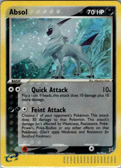 Absol 96/95 Team Magma vs Team Aqua LP Pokemon Card - Image 1