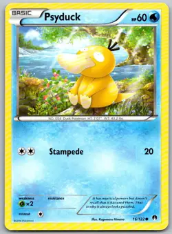 Psyduck 16/122 Common BREAKpoint Pokemon Near Mint - Image 1