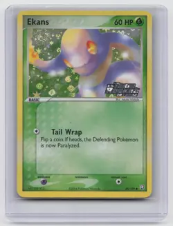 Ekans 55/109 Common Team Rocket Returns Reverse Holo NM *SWIRL* - Image 2