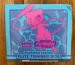 Fusion Strike Pokemon Center Elite Trainer Box ETB – Sealed Box Damage - Image 1