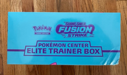 Fusion Strike Pokemon Center Elite Trainer Box ETB – Sealed Box Damage - Image 4