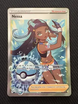 Pokemon TCG Nessa Full Art Ultra Rare TG27/TG30 - NM - Lost Origin - Image 1