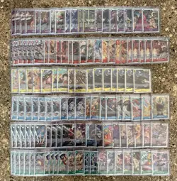 One Piece TCG: Lot Of 120 English Super Rares In Sleeves And Top Loaders - Image 1