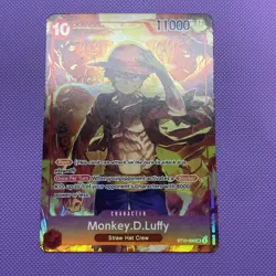 Monkey.D.Luffy (Treasure Booster Set) Foil SR One Piece Promotion ST10-006 NM - Image 1