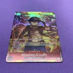 Monkey.D.Luffy (Treasure Booster Set) Foil SR One Piece Promotion ST10-006 NM - Image 2