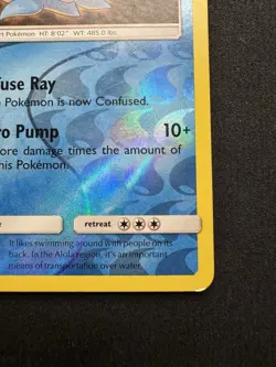 Pokemon TCG Lapras 31/181 Sun & Moon Team Up Reverse Holo Rare LP - Image 5