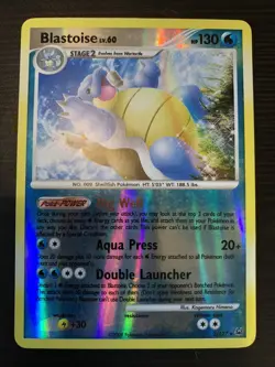 Pokemon - Platinum Base Set - Blastoise 2/127 Reverse Holo - Image 1