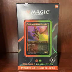 Starter Commander Deck - Draconic Destruction MTG Brand New Sealed - Image 1