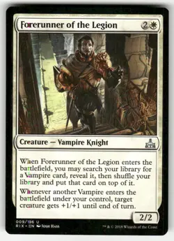 Forerunner of the Legion 9 UC Rivals of Ixalan NM Magic: The Gathering - Image 1