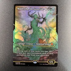 Muldrotha, the Gravetide (Showcase) Foundations Foil Magic the Gathering MTG - Image 1