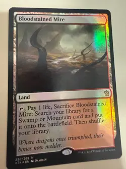 Bloodstained Mire - Khans of Tarkir *Foil* - NM - Image 1