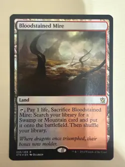 Bloodstained Mire - Khans of Tarkir *Foil* - NM - Image 2