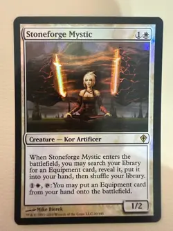 Stoneforge Mystic - Worldwake *Foil* NM - Image 1