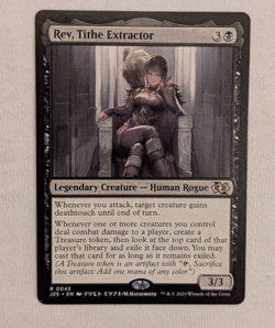Rev, Tithe Extractor #45 (Anime) Foundations Jumpstart Regular MTG Near Mint - Image 1
