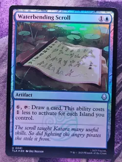 Waterbending Scroll 81 Avatar: The Last Airbender Magic: The Gathering Foil LP - Image 1