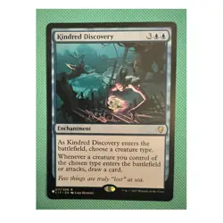 MTG Kindred Discovery Commander 2017 Rare Blue Enchantment 011 NM - Image 1