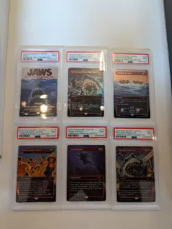Magic the Gathering MTG Secret Lair x Jaws Terror of Amity Island​ (Foil) PSA 9 - Image 1