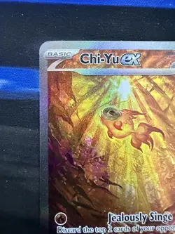 Pokemon Chi-Yu EX 259/193 Special Illustration Rare Paldea Evolved NM+ - Image 2