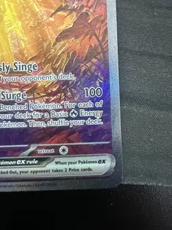 Pokemon Chi-Yu EX 259/193 Special Illustration Rare Paldea Evolved NM+ - Image 4