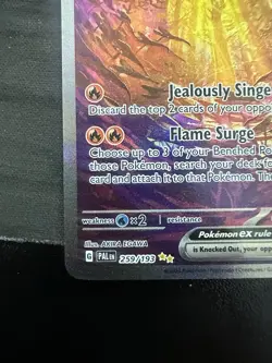 Pokemon Chi-Yu EX 259/193 Special Illustration Rare Paldea Evolved NM+ - Image 5