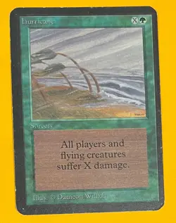 MTG HURRICANE Alpha (OldManMTG 012-932) - Image 1