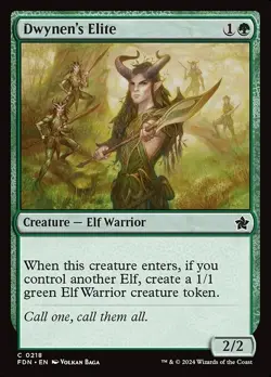 Dwynen's Elite x4 4x Foundations NM MTG - Image 1