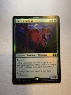 Devil Dinosaur Commander: Marvel Super Heroes Foil - Image 1