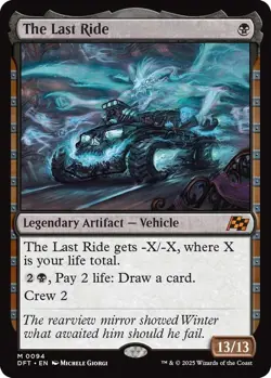 The Last Ride [Aetherdrift] #0094 MTG Magic - Image 1