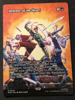 Defense Of The Heart - Borderless - MAR - MTG - NM - EN - 0076 - Image 1