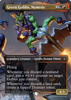 Green Goblin, Nemesis SPE 23 Spider-Man: Eternal-Legal Magic: The Gathering NM - Image 1