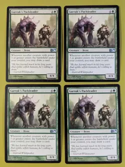 Garruk's Packleader x4 M11 Magic 2011 4x Playset Magic the Gathering MTG - Image 1