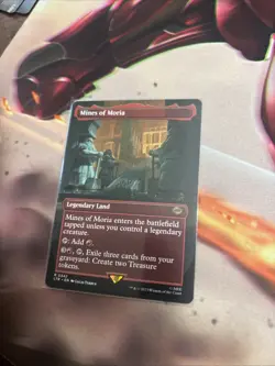 Mtg Mines Of Moria BORDERLESS - UB The LotR Tales Of Middle-earth + Bonus Foils - Image 1