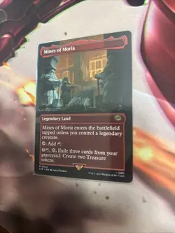 Mtg Mines Of Moria BORDERLESS - UB The LotR Tales Of Middle-earth + Bonus Foils - Image 4
