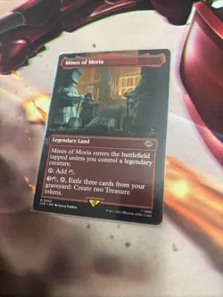 Mtg Mines Of Moria BORDERLESS - UB The LotR Tales Of Middle-earth + Bonus Foils - Image 5