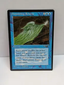 Diminishing Returns Alliances Regular LP Lightly Played MTG - Image 1