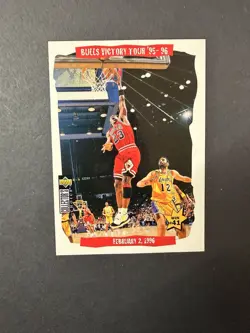 Michael Jordan 4 Card Lot 54 Points Bulls Victory Tour USA Dream Team HOF 90s - Image 5