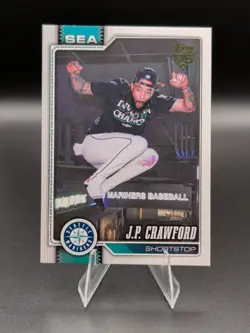 2026 Topps Series 2 J.P Crawford Golden Mirror Image Variation SSP Mariners #471 - Image 1