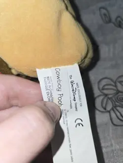 NEW The Disney Store Cowboy Winnie the Pooh Mini Bean Bag Plush Toy NWT - Image 3