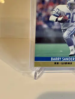 BARRY SANDERS 1990 PRO SET ROOKIE OF THE YEAR #1 - Image 4