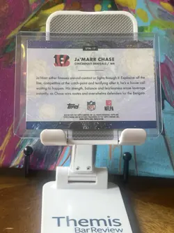 2025-26 Topps Cosmic Chrome Ja’Marr Chase Stars In The Night Bengals - Image 2