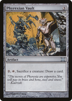 MTG Phyrexian Vault 10E #337 Uncommon - Image 1