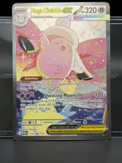 NM Pokemon Mega Clefable EX 119/088 Perfect Order. 154 NM - Image 1